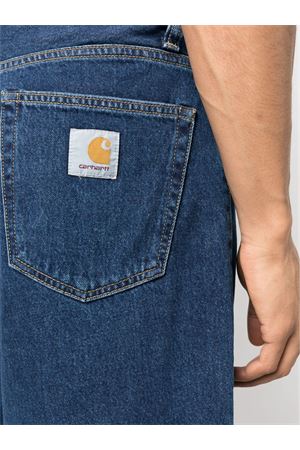 Landon Shorts in heavy blue cotton denim CARHARTT WIP | I03046901